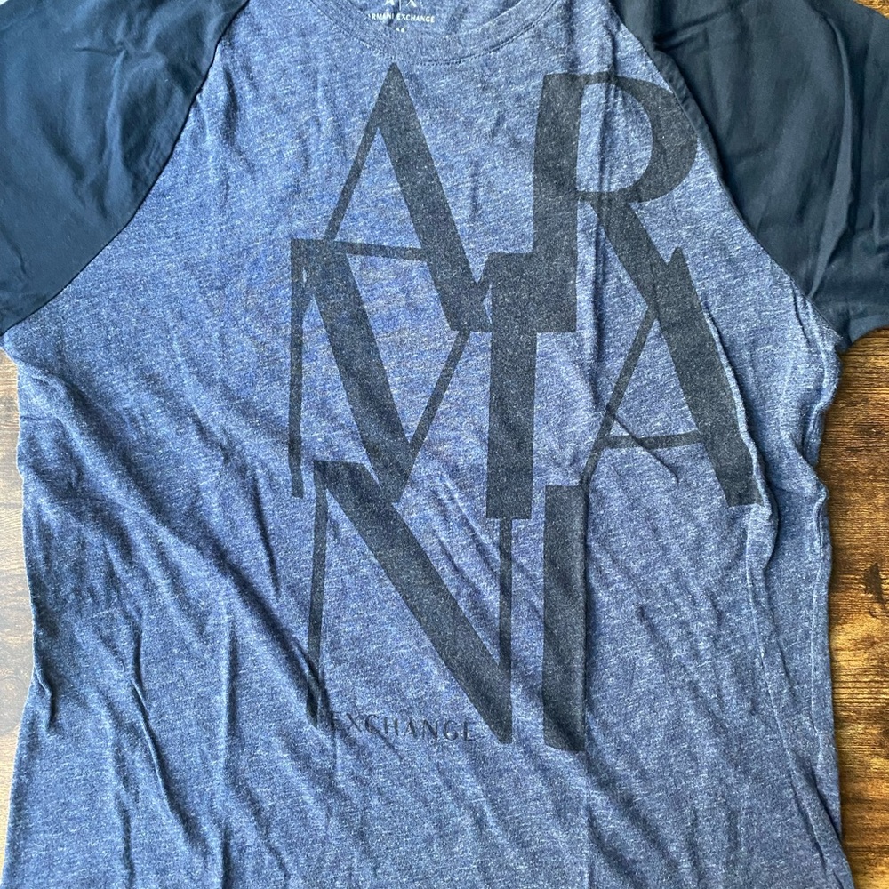 Medium size regular T-shirt from Armani exchange